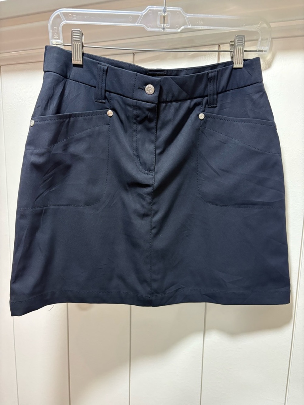 Daily Sports Women's EU34 US4 Lyric Golf Tennis Pickleball Skort Navy Blue